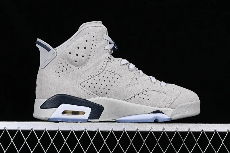 All categories Air Jordan Jordan series basketball shoes Air Jordan 6 LJR version Air Jordan 6 Retro "Georgetown" AJ6 Joe 6 Georgetown gray blue CT8529-012